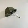 Chapéu de Balde de Secagem Rápida com Proteção Solar de Verão para Crianças, Cor Dopamina, Cor Sólida, Leve, Respirável, Chapéu de Pescador com Proteção Solar para Esportes ao Ar Livre
