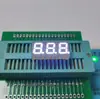 Tubo digital de 3 dígitos de 0,28 pulgadas tubo digital brillante blanco de 3 dígitos fila doble de 11 pies tubo digital de superficie gris co-yang