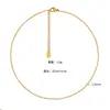 Pulseira Amazon transfronteiriça 316 que não desbota pulseira de corrente fina nova moda joias simples presente de feriado para senhoras