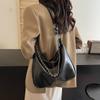 Bolsa Feminina High-End Estilo Maillard Transfronteiriça 2026 Nova Tendência Bolsa de Ombro Texturizada Grande Capacidade Bolsa Transversal para o Dia a Dia