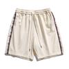 Nuevos Shorts de Verano Moda Hombre Marca Pantalones Casuales Diseño de Cinta de Moda Bordado Suelto Pantalones Deportivos Transfronterizo