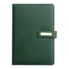 Cuaderno con cierre de hebilla, tamaño A5, set de regalo empresarial, cuaderno de oficina, personalizable con logo