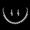 Collar de Perlas de Moda Popular Transfronterizo para Mujer, Joyería de Novia, Pendientes, Accesorios de Cadena para Clavícula de Lujo de Gama Alta de Nicho