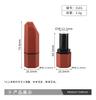 3.2g Batom Tubo Vazio Material de Embalagem Pode Ser Personalizado com Logotipo Imprimível Prisma Hexagonal Boca Plana Tubo de Bálsamo Labial Boca Tubo de Cera Tubo de Bálsamo Labial