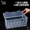 BNBS Caja de Almacenamiento Transparente para Copas de Vino Caja Organizadora para Tazas de Vidrio y Tazas de Té del Hogar a Prueba de Polvo y Humedad