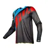 Camiseta Deportiva Transpirable de Secado Rápido de Manga Larga, Ropa para Ciclismo, Ropa para Carreras Todoterreno, Cuello Redondo Protección Solar Hecha a Medida Ropa para Descenso