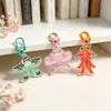 Chaveiro de Pipa Desenho Animado Chaveiro de Acrílico Pingente Decorativo Fofo Infantil Ornamento para Mochila de Estudante Presente