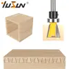 Sub-cortador de rodamiento Yusheng mango de 1/4 fresadora para carpintería sub-cortador de copia unión de cola de milano máquina de grabado
