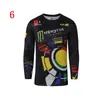 Traje de Ciclismo de Verão Camiseta de Manga Longa Motocross Downhill Mountain Bike Off-Road Esportes ao Ar Livre Camiseta Respirável