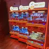 Distribuidor de Máquina Mini de Quatro Lugares de Taiwan, Máquina de Garra Pequena, Máquina de Pelúcia Comercial, Máquina de Presentes, Máquina de Arremesso de Garra