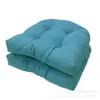 Cojín de Exportación 48*48cm Cojín para Silla de Jardín Sofá de Patio Cojín para Silla de Mimbre Esterilla de Tatami 2 Piezas