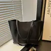 Bolsa Tote Minimalista de Color Bloqueo, Gran Capacidad, Estilo de Moda, para Viajes Diarios, Nuevo Estilo Otoño/Invierno 2026, Elegante, de Hombro Único o Debajo del Brazo, para Mujer