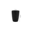Amazon Paja de Trigo Negro Plato Plano Tazón para Sopa Taza Cuchillo Tenedor Cuchara Juego de Vajilla Set de Regalo para Picnic Logo