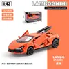 1:43 Modelo de Coche de Aleación Juguete de Tirar hacia Atrás Modelo de Aleación de Simulación Regalo Juguete de Coche Deportivo de Aleación Transfronterizo Venta al por Mayor