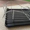 Estante de Cocina Estante Escurridor de Fregadero Estante de Almacenamiento de Platos Cesta Escurridora para el Hogar Estante de Platos Personalizado Venta al por Mayor