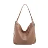 Bolsa Tote de Couro Macio Estilo Coreano 2026 para Mulheres, Bolsa Transversal de Ombro Único de Alto Valor Casual, Bolsa Casual para o Dia a Dia