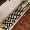 Mantel de Cuero para Mesa Auxiliar Estilo Tronco Lavable Protector para Mueble de TV Encimera de Mesa para Zapatero de Entrada Impermeable y a Prueba de Aceite
