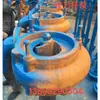 Bomba de Lodos para Tanque Séptico DY Bomba de Varilla Vertical con Cortador Desatascos Bomba de Lodo Impulsor Abierto Tipo de Lubricación con Sello de Aceite