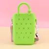 Fabricante de Bolsas de Silicona, Monedero de Pared que Cambia de Color, Bolso Cruzado para Niños, Bolso para Teléfono Móvil al por Mayor, Bolso de Mano para Mujer, Bolsa de Almacenamiento para Playa