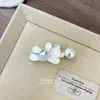 Presilha de cabelo de urso vintage barroca com pérola, presilha lateral com toque de luxo, presilha de franja de nicho, acessório de cabelo para mulheres