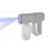 Pistola de Desinfección Atomizadora Portátil K5 Luz Azul Nano Esterilizador Eléctrico Hogareño Pistola de Spray Desodorizante con Luz Azul