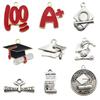 Mistura 18 temporada de graduação liga pingente boné de graduação 100 pontos A + Doctor cap chaveiro cross-border acessórios criativos