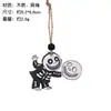 Decoraciones colgantes de madera de Halloween transfronterizas: Calaveras de azúcar del Día de Muertos, gatos negros, parcas, calabazas, arañas para colgar en ventanas y puertas