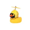 Ventas Directas de Fábrica Adornos para Coche y Moto Patito Amarillo Casco de Celebridad de Internet Pato Rompevientos Exterior para Motocicleta