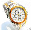 Relojes de moda para hombre con correa de acero Orendo ORLANDO regalos para hombres de negocios fabricantes de relojes de aleación venta al por mayor al contado