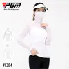 Ropa de Golf Pgm para Mujer de Seda Helada de Manga Larga Ropa de Secado Rápido Transpirable Protección Solar de Verano Suministro Directo de Fábrica