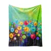 Manta de franela engrosada de dibujos animados para siesta en la oficina, manta para aire acondicionado, funda de manta para sofá, manta de verano DIY, venta al por mayor