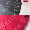 Cartulina Negra Completa del Fabricante Tarjeta Roja de Stock 120G-500G Tarjeta Etiqueta de Página Interior para Álbum de Fotos Hecho a Mano DIY Cartulina Dura