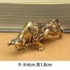 Chaveiro do Zodíaco de Latão do Ano do Coelho Pingente Tridimensional do Zodíaco Dragão Tigre Dragão Cobra Cavalo Pingente de Carro Personalizado Criativo