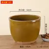 Tina de fermentación de vino de arroz jarra de cerámica a la antigua usanza jarra de vino dulce para el hogar jarra de barro recipiente para iniciador de vino