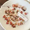 Accesorios de Moños para Uñas Mixtos Populares Capibara Oso Lindo Gato Kt Estéreo Dibujos Animados Accesorios para Uñas