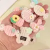 Pegatinas de tela con relieve ultrasónico estilo caricatura japonés y coreano, directas de fábrica, para pasador de pelo hecho a mano DIY, guantes, sombrero, accesorios de ropa