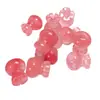 Bolsa de Dinheiro de Vidro Cristal Melancia Rosa Saco da Sorte Pingente de Jade Acessórios para Pulseira DIY Pingente Pequeno Atacado Pingente de Vidro do Fabricante