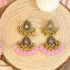 Aretes de Borla de Campana de Estilo Étnico Bohemio Pendientes de Moda de Lujo Ligero de Alta Gama Colgante Elegante Aretes Retro Europeos y Americanos para Mujer