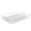 Armazenamento de Geladeira Caixa Transparente para Bolinhos Ovo Doméstico Qualidade Alimentar Caixa para Freezer Wonton Caixa de Armazenamento Fresco Empilhável
