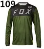 Ropa Nueva para Ciclismo Verano Hombres Ropa para Reducir la Velocidad Ropa para Ciclismo de Motocicleta Todoterreno Absorbente de Sudor y Transpirable de Manga Larga Ropa para Ciclismo Fox