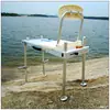 Silla de Pesca Anfibia Plataforma de Pesca Plataforma Portátil Pesca Aleación de Aluminio China Pequeña Plegable Nuevo Mini No