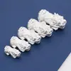 Prata 999 pura 3D joias de prata dura acessórios Ingotinhos da sorte Lucky Lucky contas acessórios tecidos DIY feitos à mão