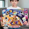 Niñas pequeña princesa DIY tarjeta goo libro silencioso tridimensional con cuentas acuarela graffiti instituciones de capacitación caja de regalo grande venta al por mayor