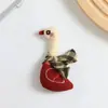 Nuevos Accesorios para Muñecas con Forma de Animales de Dibujos Animados, Búho, Fruta, Broche DIY para Ropa, Bolsas