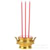 Suministro transfronterizo de quemador de incienso electrónico LED de dos enchufes, batería externa para sacrificio en la tumba, candelabro eléctrico LED tailandés
