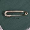 Ferramenta para Ajustar a Cintura de Calças e Saias, Alfinete Redutor de Cintura, Broche Fixo Anti-Exposição para Roupas Femininas