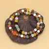 Pulseira Série Colorida DIY Multi Esferas Especificações 0.6 Design Fresco Contas Retrô Pulseira Versátil Acessórios