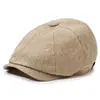 Boina de espiga transfronteriza para personas de mediana edad y ancianos, gorra de director, gorra para el sol, sombrero de abuelo, sombrero de padre