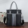 Bolsa masculina estilo coreano casual business bag ombro mensageiro bolsa de nylon à prova d'água pano masculino bolsa moda bolsa