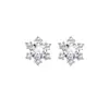 Pendientes de Copo de Nieve de Venta Caliente Otoño/Invierno 2026 para Mujer, Tendencia de Tiktok, Pendientes Sencillos y de Moda, Pendientes de Gama Alta, Precio Especial